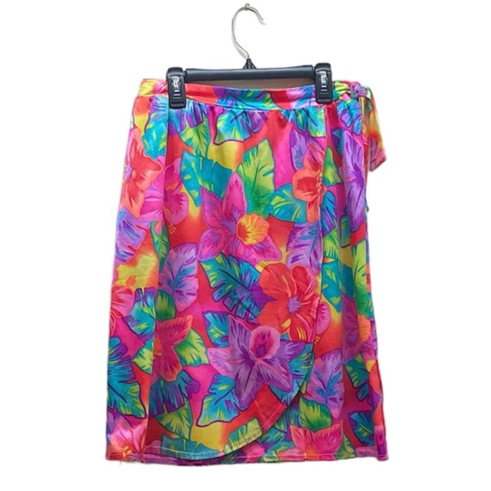 Jantzen Vintage Tropical Wrap/Coverup/Skirt Size Medium 1980’s‎